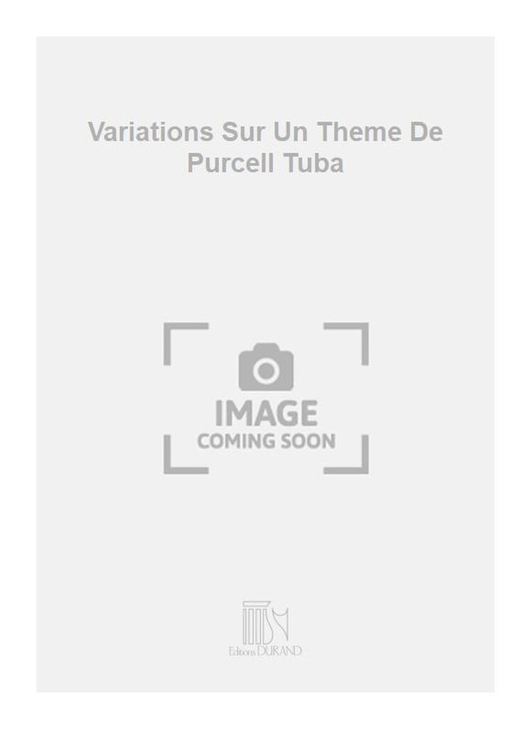 Variations Sur Un Theme De Purcell Tuba